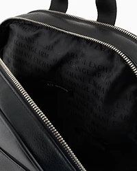 Minimal eco-leather backpack