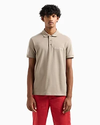 Regular fit polo shirt with Signature Logo