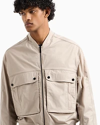 Bomber with maxi pockets