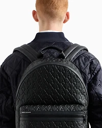ASV Recycled Fabric Allover Logo Backpack