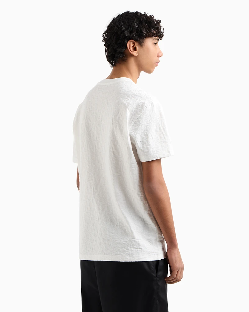 Mercerized cotton basic t-shirt