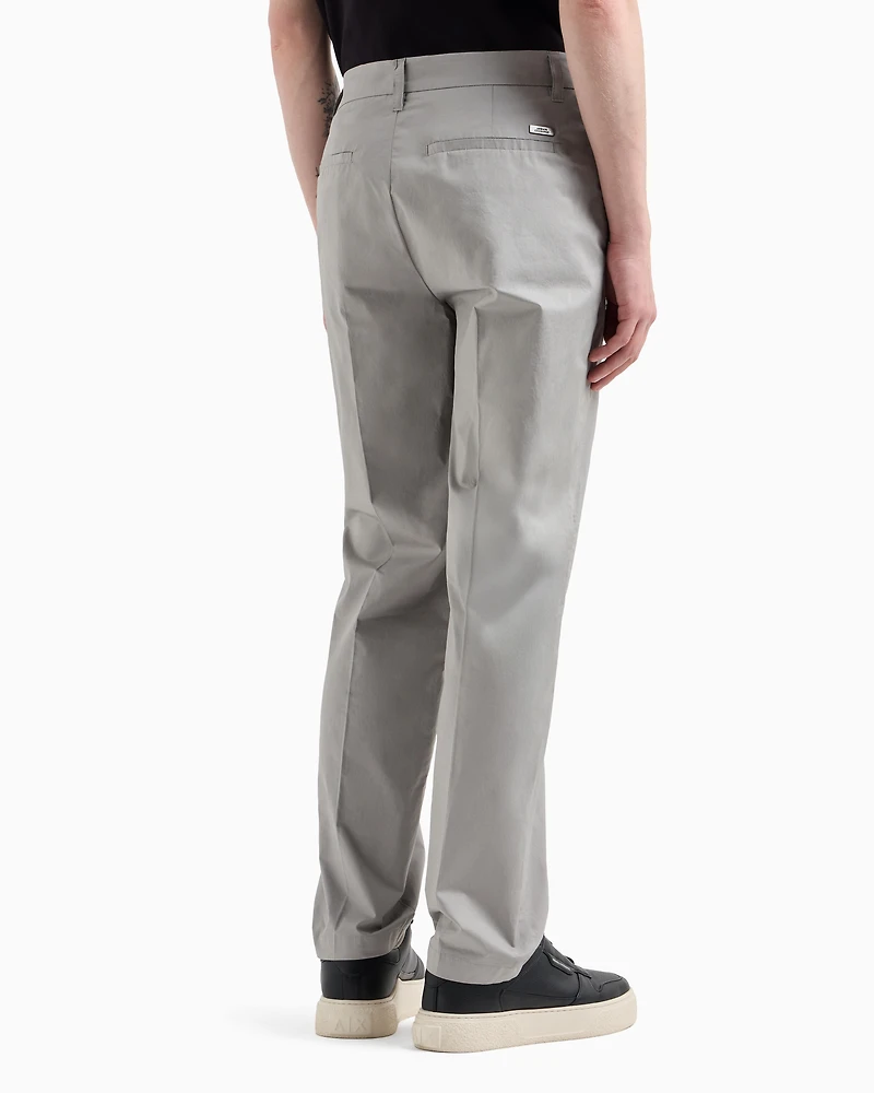 Cotton chino trousers