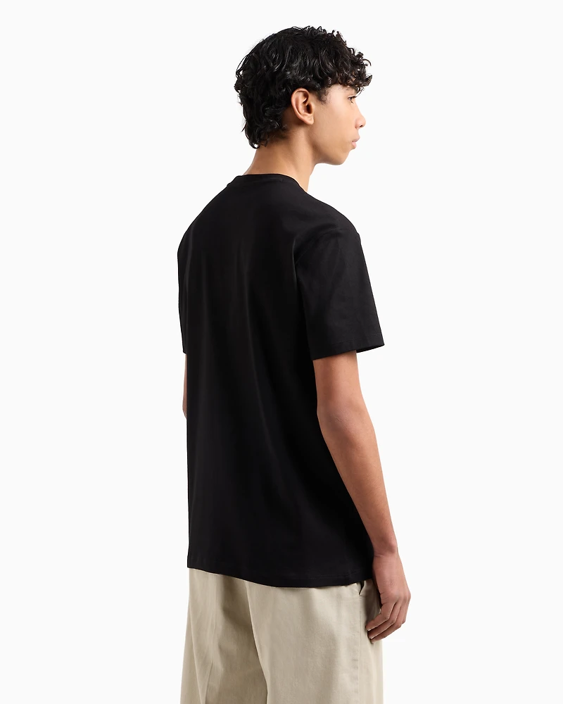 Regular fit T-shirt with central logo