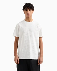 Mercerized cotton basic t-shirt