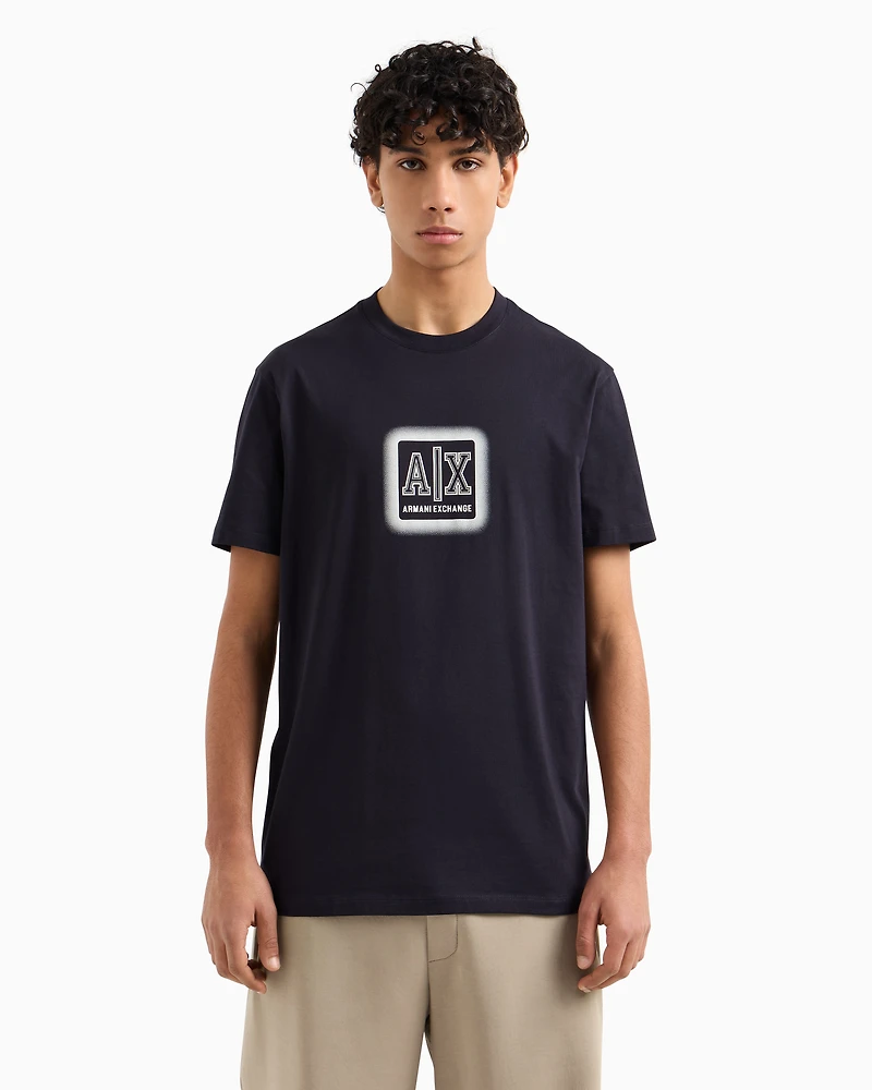 Regular fit T-shirt with logo