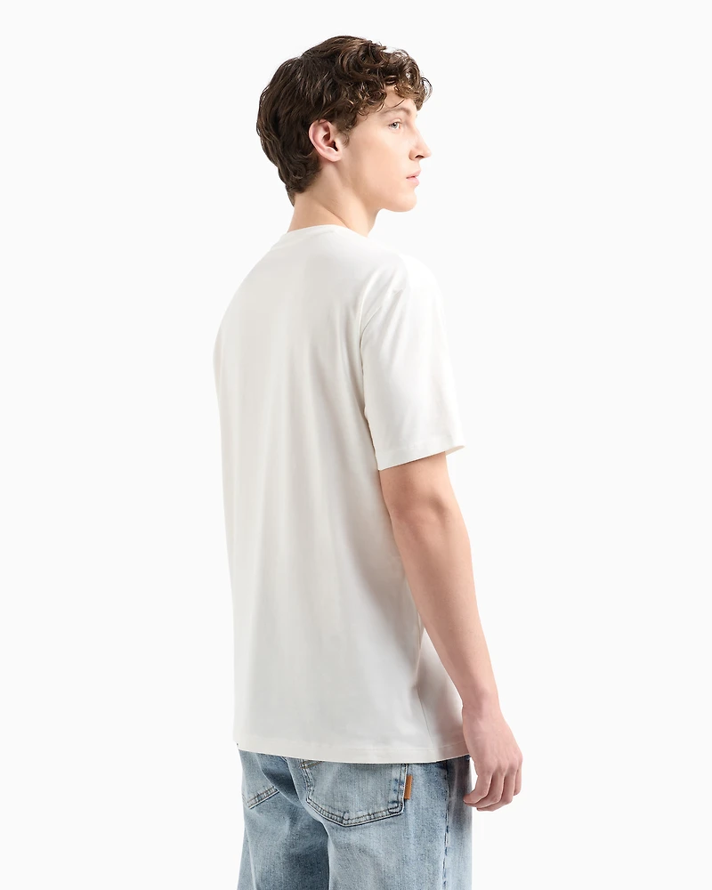 Regular fit T-shirt with central logo