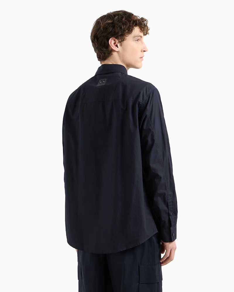 Regular fit poplin shirt