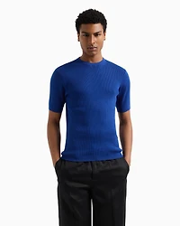 Cotton crew neck sweater