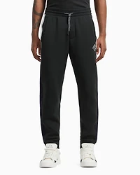 Jogger pants sweatshirt with contrasting inserts