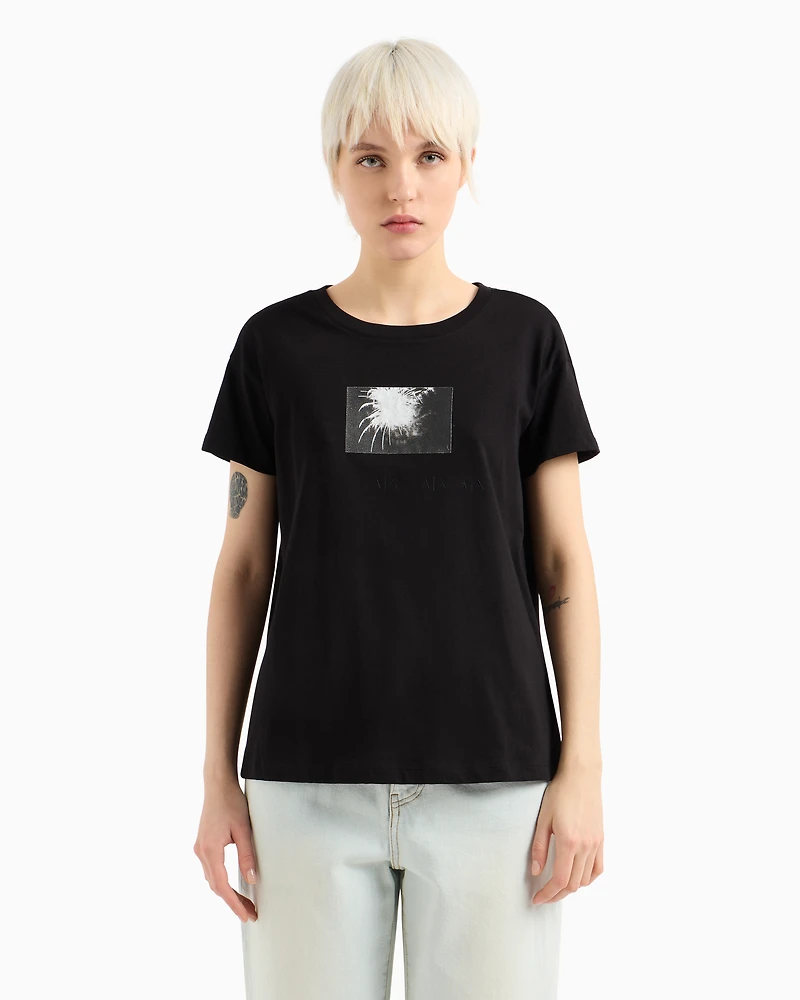 Relaxed fit T-shirt with photo print