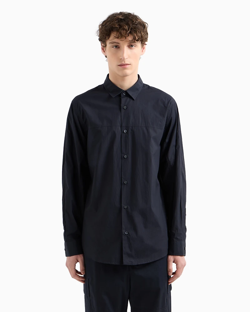 Regular fit poplin shirt