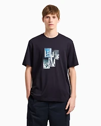Regular fit T-shirt with photo print
