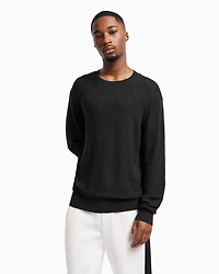 ASV Tone-on-tone Logo Crewneck Sweater