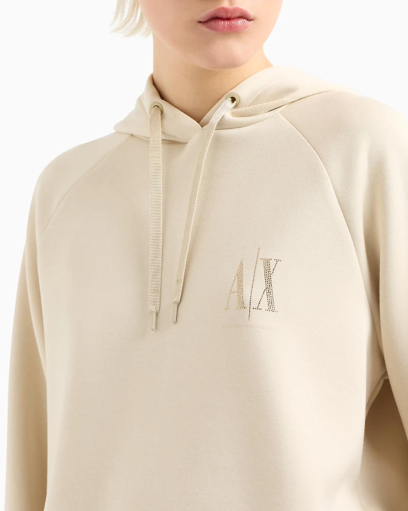 Glitter Logo Hoodie