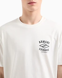 Regular fit T-shirt with central logo