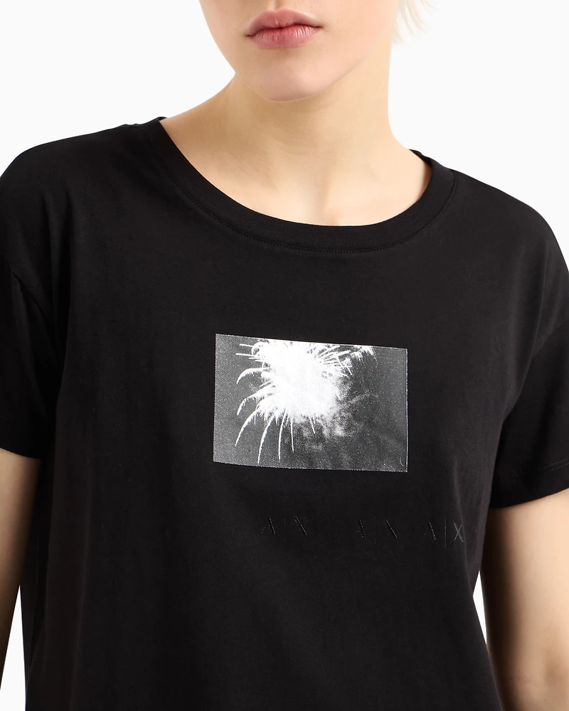 Relaxed fit T-shirt with photo print