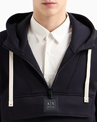 Half zip hoodie