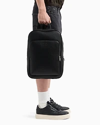 Minimal eco-leather backpack