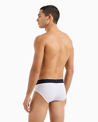Stretch cotton briefs