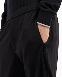 Stretch nylon jogger trousers
