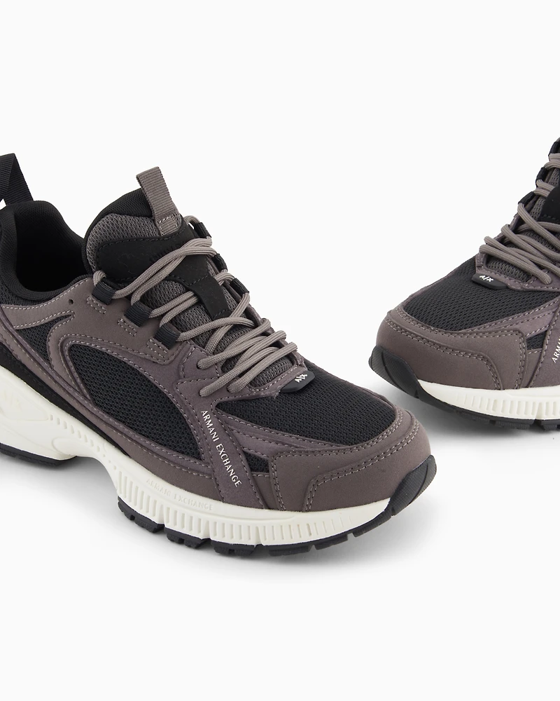 TECHNICAL FABRIC CHUNKY SNEAKERS