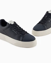 Sneakers with high sole