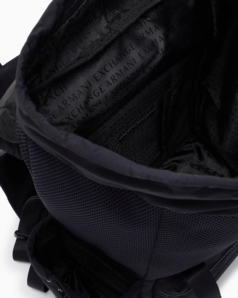 Backpack with side pockets