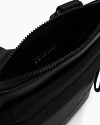 Shoulder bag with external pocket