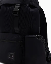 Backpack with side pockets