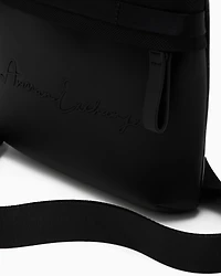 Shoulder bag with external pocket