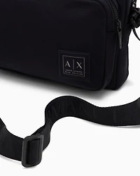 Shoulder bag with external pocket
