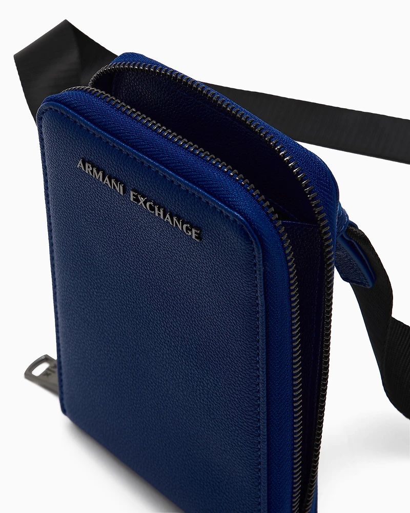 Small shoulder bag with zip