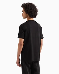 Regular fit cotton T-shirt with logo