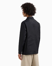 Single-breasted blazer stretch fabric