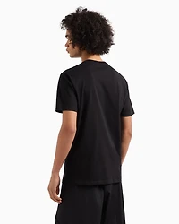 Regular fit T-shirt with V-neck