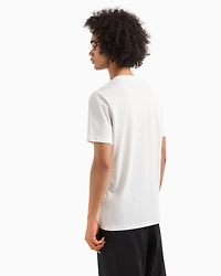Regular fit T-shirt with V-neck