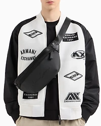 Bum bag with embossed logo