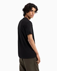 Regular fit T-shirt with maxi logo