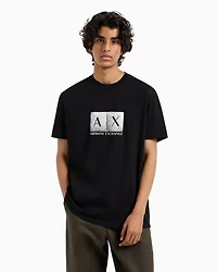 Regular fit T-shirt with maxi logo