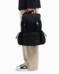 Backpack with side pockets