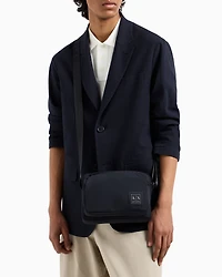 Shoulder bag with external pocket