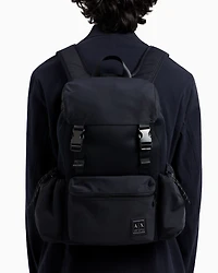 Backpack with side pockets
