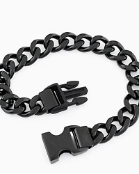  Black Stainless Steel Chain Bracelet