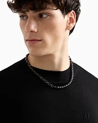  Gunmetal Hematite Chain Necklace