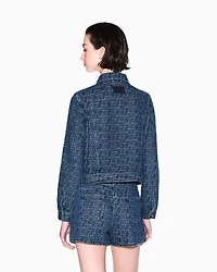 ASV Allover Logo Denim Jacket