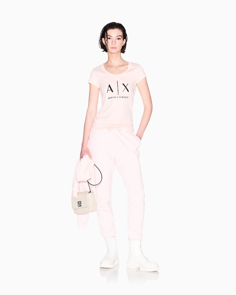 Pima Cotton Print Short T-Shirt