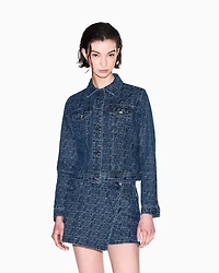 ASV Allover Logo Denim Jacket