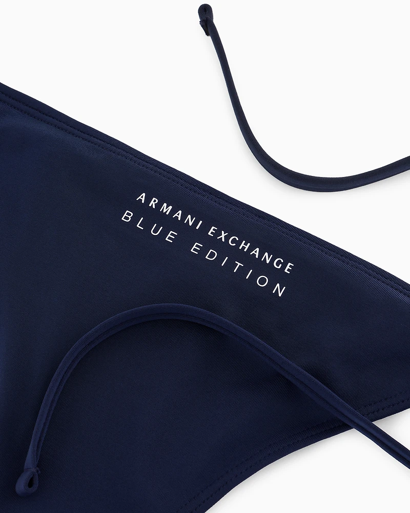 Bikini bottom with Blue Edition ASV logo