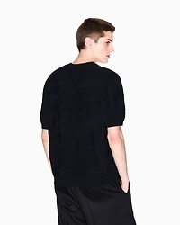 Camouflage cotton sweater