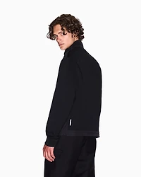 Full zip jacket cotton blend